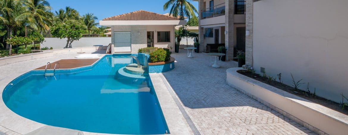 Casa de luxo elegante a venda no condomínio Busca Vida _-19