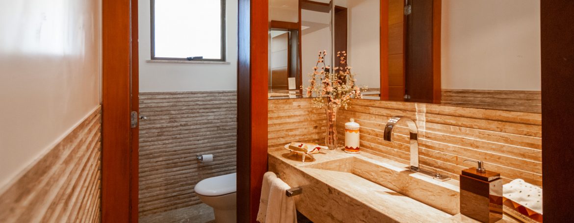 Casa de luxo elegante a venda no condomínio Busca Vida _-28