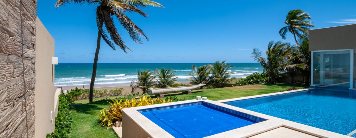 Excelente casa de luxo frente mar em Jacuípe (24)