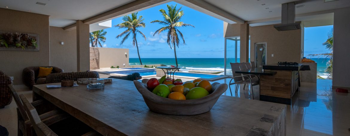 Excelente casa de luxo frente mar em Jacuípe (28)