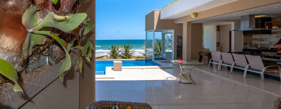 Excelente casa de luxo frente mar em Jacuípe (8)