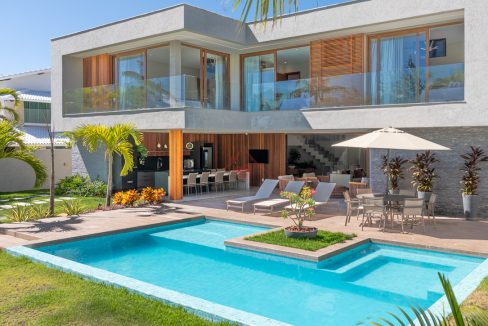 Casa luxo a 80 m da praia aluguel Guarajuba