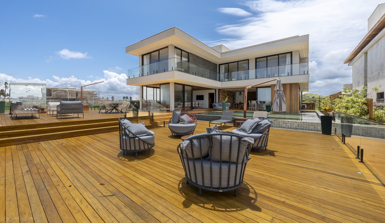 Mansão Exclusiva de Luxo à Beira-Mar em Alphaville Guarajuba